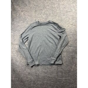 Outdoor Voices Womens XS Everyday Classic Long Sleeve T Shirt Gray Heather Basic